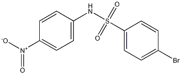 4-BroMo-N-(4-nitrophenyl)benzenesulfonaMide, 97% Struktur