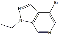 4-BroMo-1-ethyl-1H-pyrazolo[3,4-c]pyridine Struktur