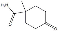 1-Methyl-4-oxocyclohexanecarboxaMide Struktur