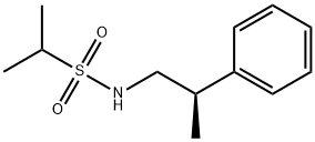 (R)-N-(2-phenylpropyl)propane-2-sulfonaMide Struktur