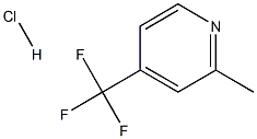 2-Methyl-4-(trifluoroMethyl)pyridine hydrochloride Struktur