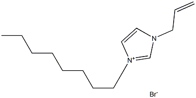 1-Allyl-3-octyliMidazoliuM broMide Struktur