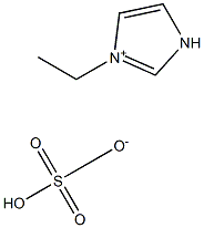 1-乙基咪唑硫酸氫鹽, , 結(jié)構(gòu)式