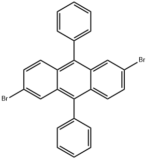 2,6-dibroMo-9,10-diphenyl-9,10-dihydroanthracene Struktur