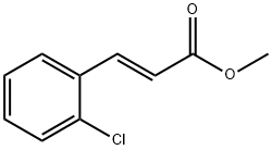 (E)-METHYL 3-(2-CHLOROPHENYL)ACRYLATE Struktur