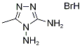 5-METHYL-[1,2,4]TRIAZOLE-3,4-DIAMINE HYDROBROMIDE Struktur