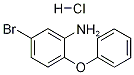 5-BROMO-2-PHENOXYANILINE HYDROCHLORIDE Struktur