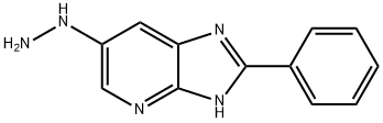 6-HYDRAZINO-2-PHENYL-3H-IMIDAZO[4,5-B]PYRIDINE Struktur