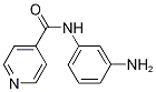 N-(3-aminophenyl)isonicotinamide Struktur