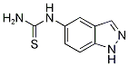 N-(1H-indazol-5-yl)thiourea Struktur