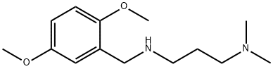 N'-(2,5-Dimethoxybenzyl)-N,N-dimethylpropane-1,3-diamine Struktur