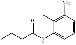 N-(3-Amino-2-methylphenyl)butanamide Struktur