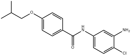 N-(3-Amino-4-chlorophenyl)-4-isobutoxybenzamide Struktur