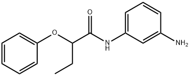 N-(3-Aminophenyl)-2-phenoxybutanamide Struktur