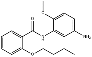 N-(5-Amino-2-methoxyphenyl)-2-butoxybenzamide Struktur