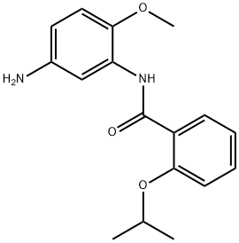 N-(5-Amino-2-methoxyphenyl)-2-isopropoxybenzamide Struktur