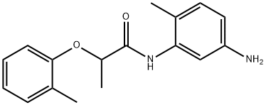 N-(5-Amino-2-methylphenyl)-2-(2-methylphenoxy)-propanamide Struktur