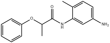 N-(5-Amino-2-methylphenyl)-2-phenoxypropanamide Struktur