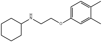 N-[2-(3,4-Dimethylphenoxy)ethyl]cyclohexanamine Struktur