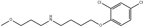 N-[4-(2,4-Dichlorophenoxy)butyl]-N-(3-methoxypropyl)amine Struktur