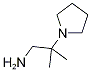 2-methyl-2-pyrrolidin-1-ylpropan-1-amine Struktur