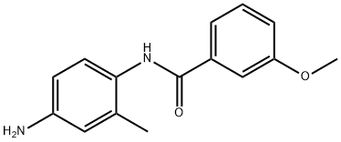 N-(4-amino-2-methylphenyl)-3-methoxybenzamide Struktur