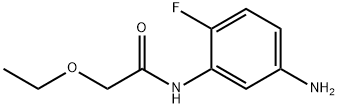 N-(5-amino-2-fluorophenyl)-2-ethoxyacetamide Struktur