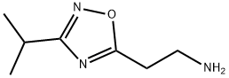 [2-(3-isopropyl-1,2,4-oxadiazol-5-yl)ethyl]amine hydrochloride Struktur