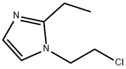 1-(2-chloroethyl)-2-ethyl-1H-imidazole hydrochloride Struktur