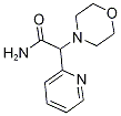 2-morpholin-4-yl-2-pyridin-2-ylacetamide Struktur