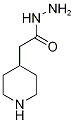 2-piperidin-4-ylacetohydrazide Struktur