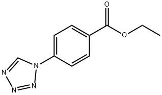 ethyl 4-(1H-tetrazol-1-yl)benzoate Struktur