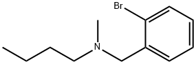 N-(2-bromobenzyl)-N-butyl-N-methylamine Struktur