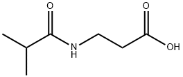 N-Isobutyryl-beta-alanine Struktur