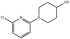 1-(6-Chloro-2-pyridinyl)-4-piperidinol Struktur