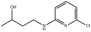 4-[(6-Chloro-2-pyridinyl)amino]-2-butanol Struktur