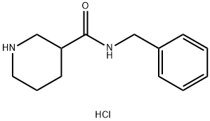 N-Benzyl-3-piperidinecarboxamide hydrochloride Struktur