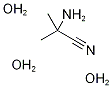 2-Amino-2-methylpropionitrile trihydrate Struktur