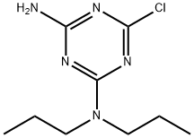 6-Chloro-N~2~,N~2~-dipropyl-1,3,5-triazine-2,4-diamine Struktur