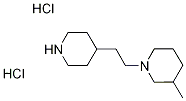 3-Methyl-1-[2-(4-piperidinyl)ethyl]piperidinedihydrochloride Struktur