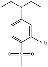 N1,N1-Diethyl-4-(methylsulfonyl)-1,3-benzenediamine Struktur