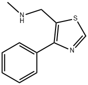 N-Methyl-1-(4-phenyl-1,3-thiazol-5-yl)methanamine dihydrochloride Struktur