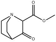 Methyl 3-oxoquinuclidine-2-carboxylate Struktur