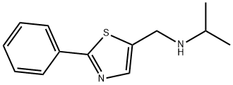 N-[(2-Phenyl-1,3-thiazol-5-yl)methyl]propan-2-amine dihydrochloride Struktur