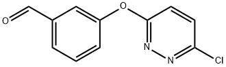 3-[(6-Chloropyridazin-3-yl)oxy]benzaldehyde Struktur