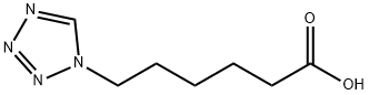 6-(1H-Tetrazol-1-yl)hexanoic acid Struktur