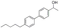 1-(4'-Pentyl-1,1'-biphenyl-4-yl)ethanol Struktur