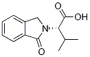 (2S)-3-Methyl-2-(1-oxo-2,3-dihydro-1H-isoindol-2-yl)butanoic acid Struktur