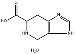 4,5,6,7-TETRAHYDRO-1H-IMIDAZO[4,5-C]PYRIDINE-6-CARBOXYLIC ACID DIHYDRATE Struktur