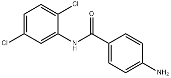 4-AMINO-N-(2,5-DICHLOROPHENYL)BENZAMIDE Struktur